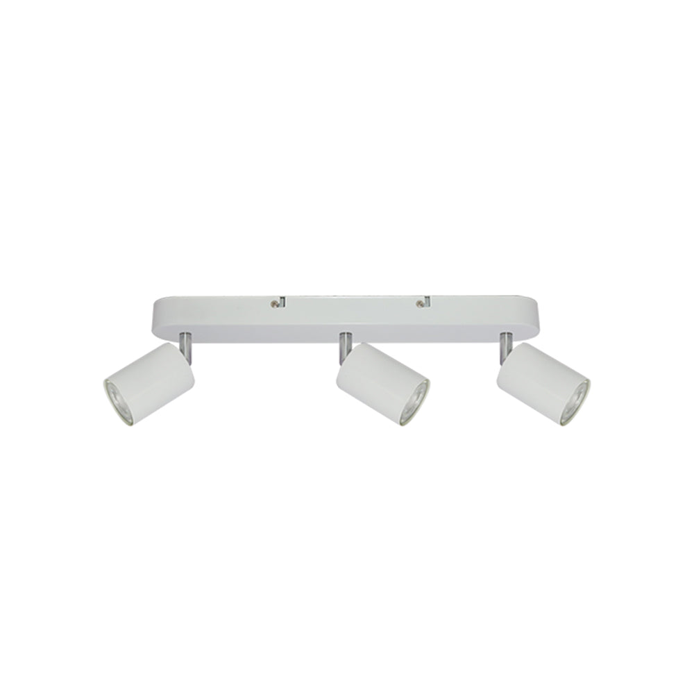FOCO SOBREPUESTO DECO PLUS 3XGU10 COLOR BLANCO