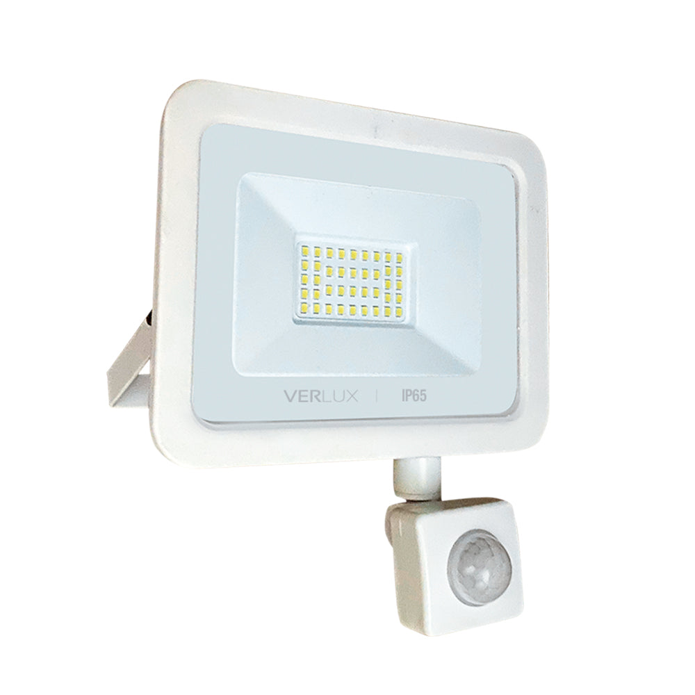 REFLECTOR LED 30W CON SENSOR BLANCO 6500K IP65