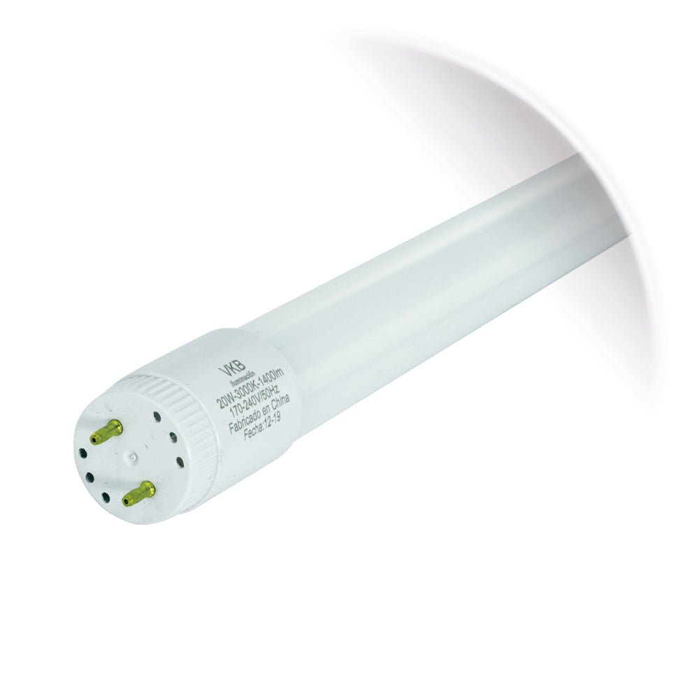 TUBO LED VIDRIO 20W 3000K