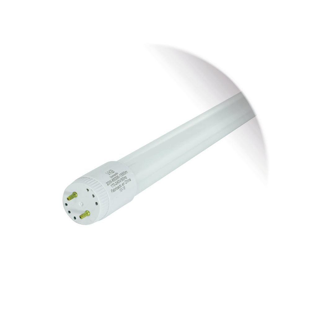 TUBO LED VIDRIO 20W 6500K