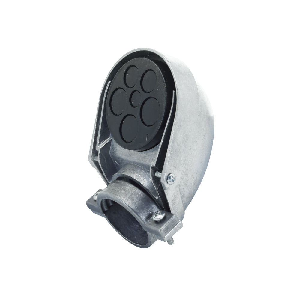 CABEZA DE SERVICIO METALICA 1 1/2 CON ABRAZADERA