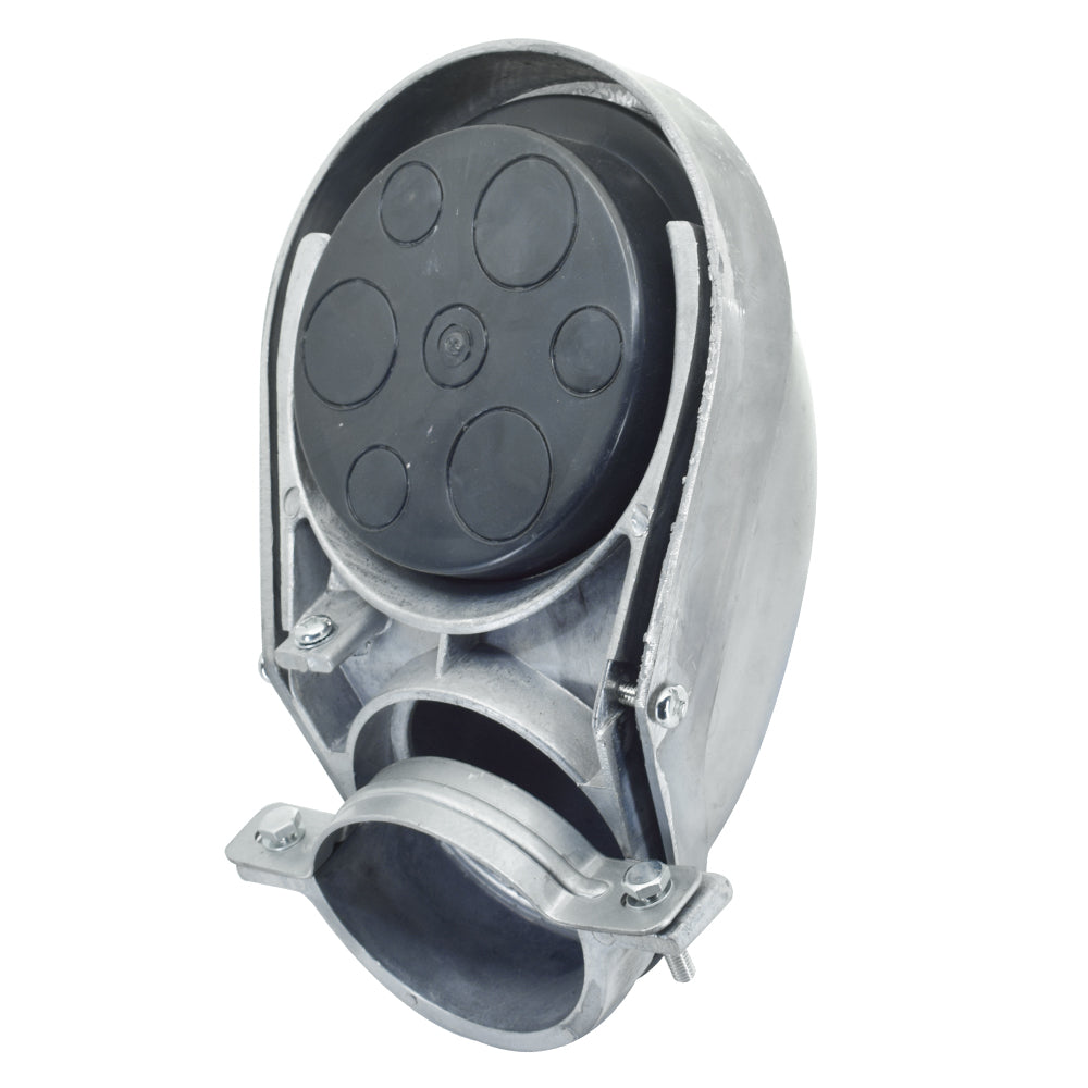 CABEZA DE SERVICIO METALICA 4 CON ABRAZADERA