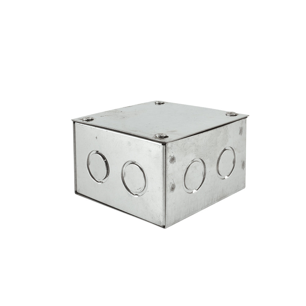 CAJA METÁLICA PREGALVANIZADA 100X100X65MM