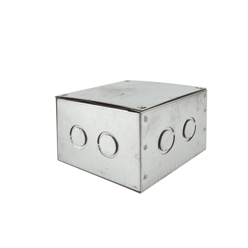 CAJA METÁLICA PREGALVANIZADA 150X150X100MM
