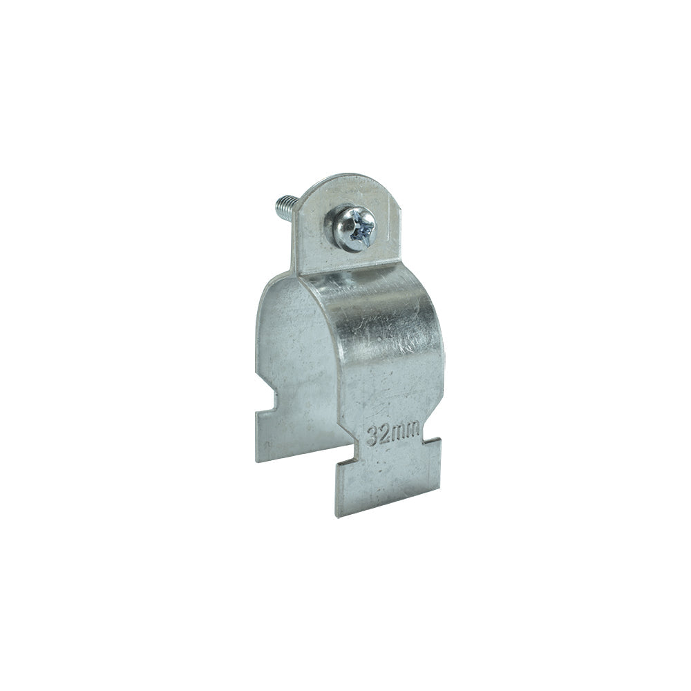 ABRAZADERA ELECTROGALVANIZADA RC CON PERNO 32MM