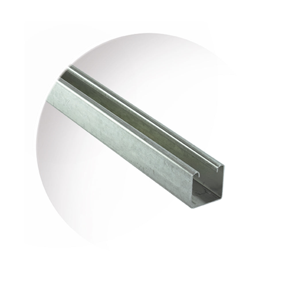RIEL RUC 42X42X1MM PREGALVANIZADO 1 METRO