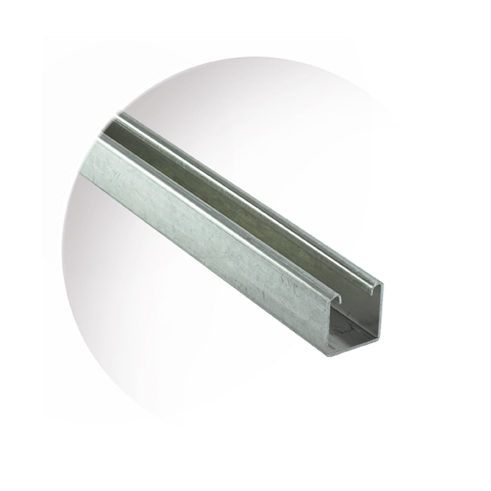 RIEL RUC 42X42X1,5MM PRE-GALVANIZADO 3 METROS