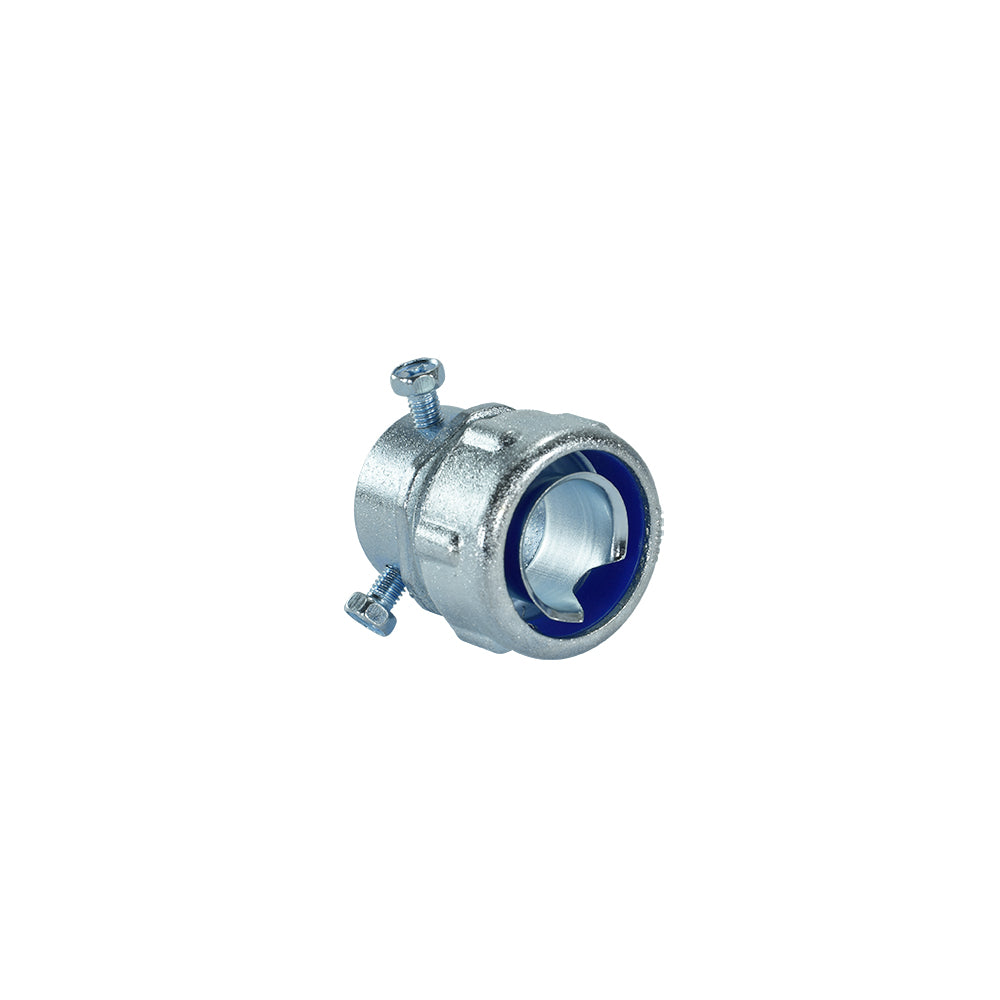 CONECTOR PARA TUBERÍA EMT A FLEXIBLE METALICA 25 MM
