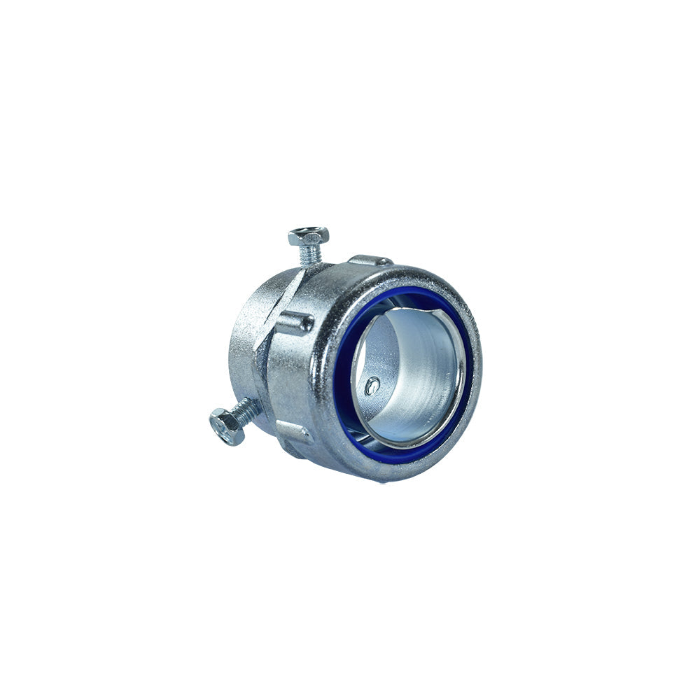 CONECTOR PARA TUBERÍA EMT A FLEXIBLE METALICA 40MM