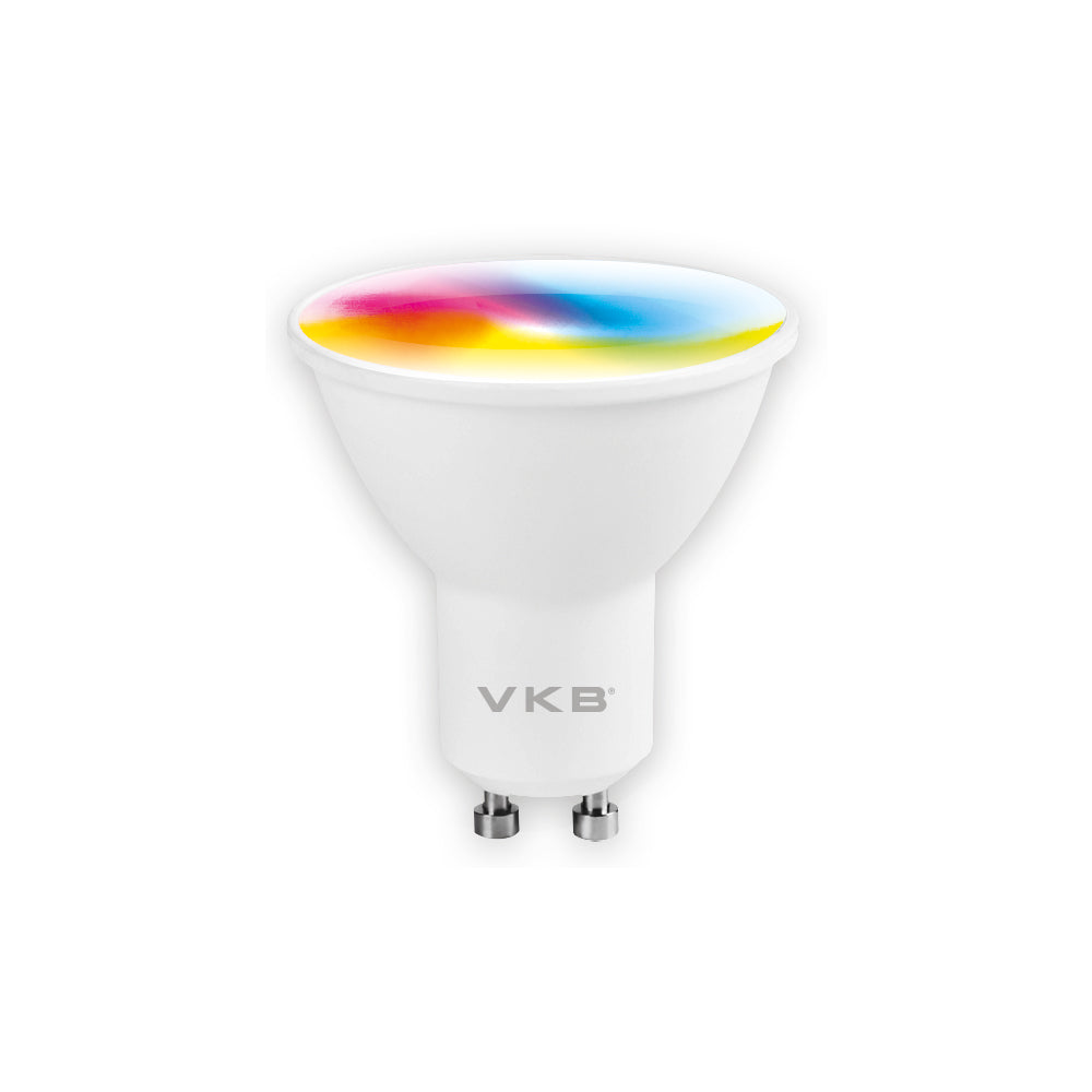 AMPOLLETA LED GU10 RGB SMART TUYA WIFI 5,5W