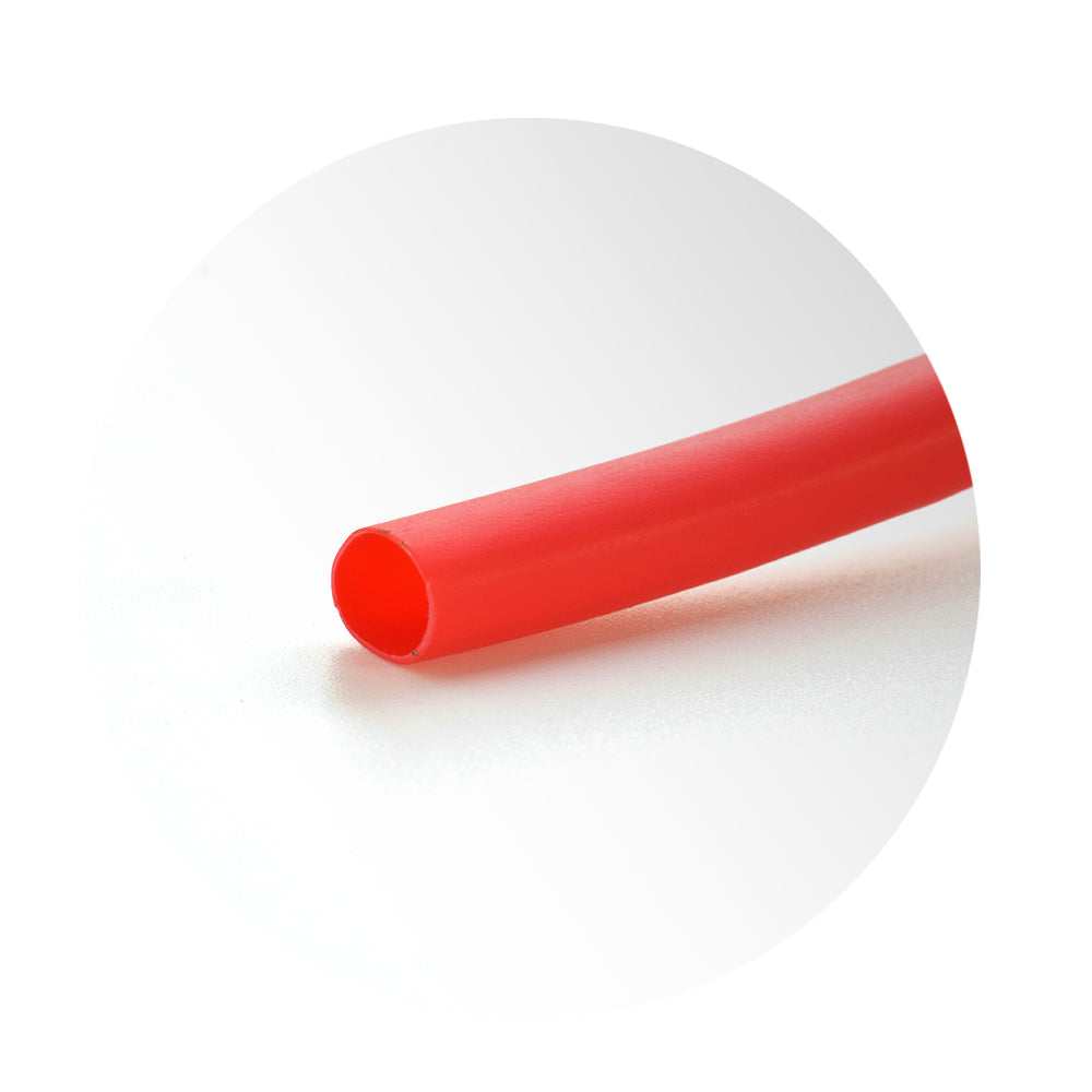 MANGA TERMOCONTRAIBLE 6 MM ROJO 50 METROS