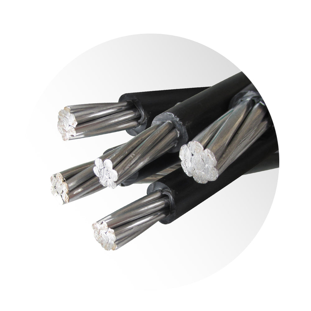 CONDUCTOR DE ALUMINIO PREENSAMBLADO 3X25+50MM AISLADO 1000 METROS