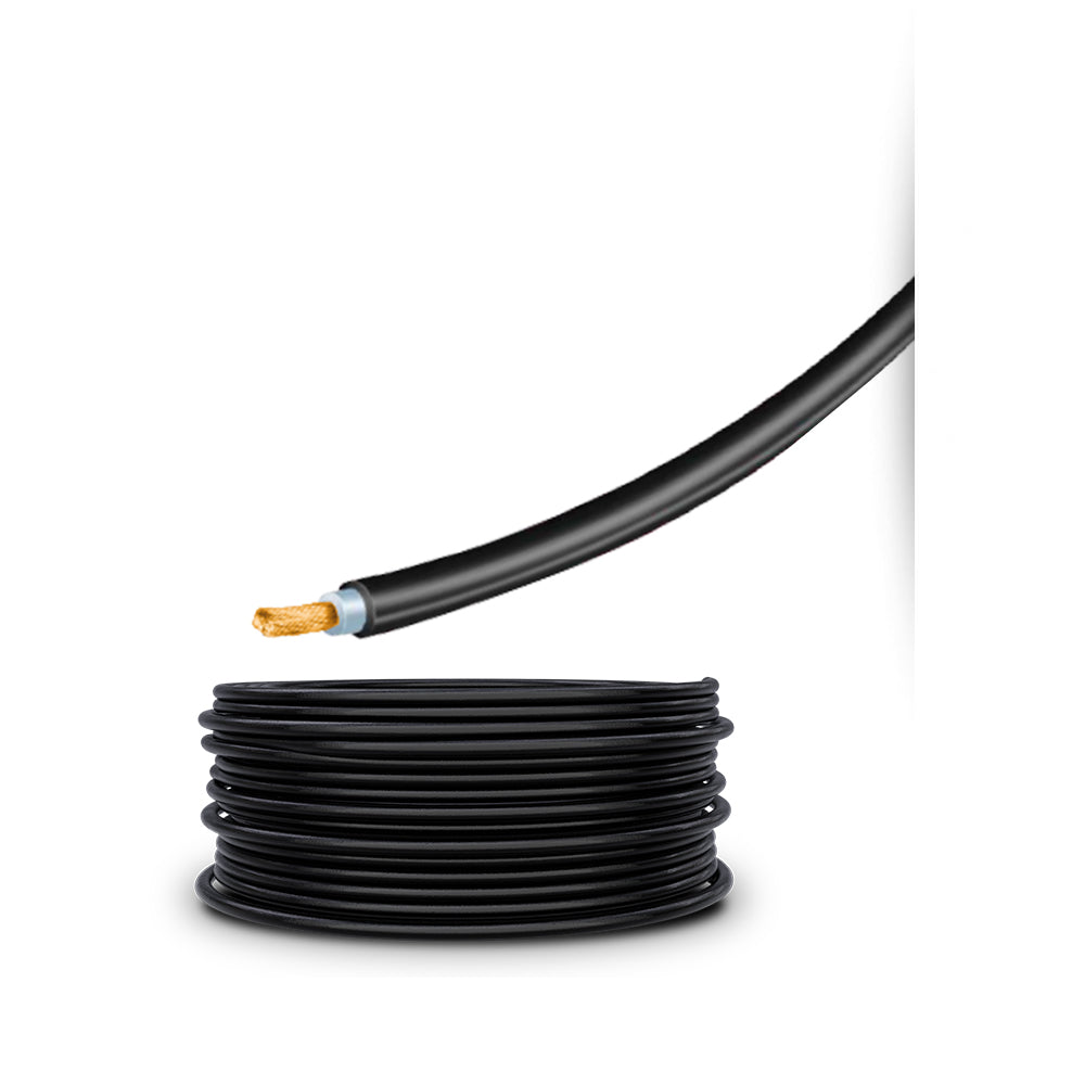 CABLE SOLAR XLPO ROLLO DE 300 METROS 4MM NEGRO