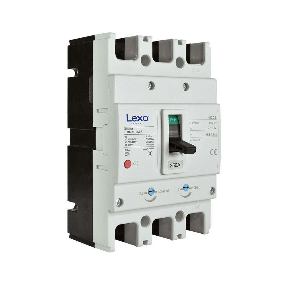 Interruptor caja moldeada regulable LEXO 3P 250A 25KA