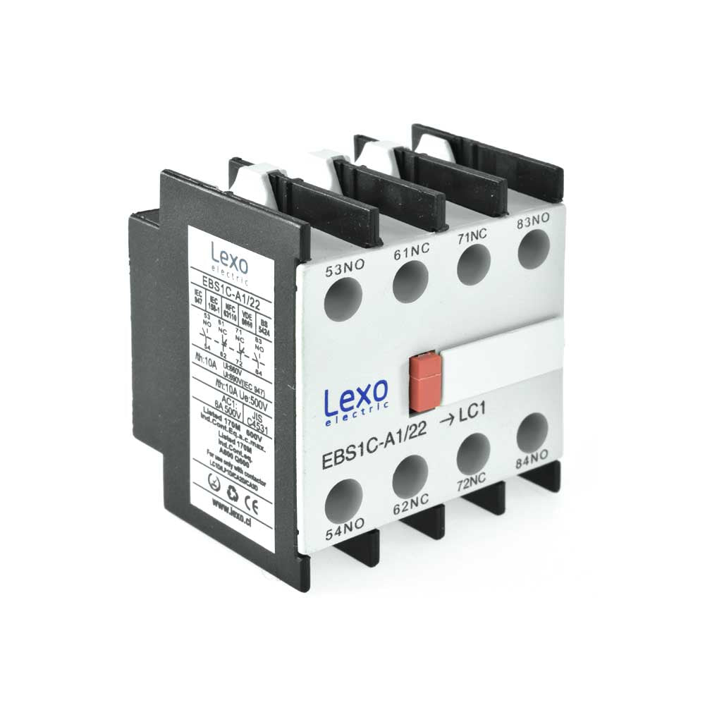 CONTACTOR AUXILIAR 2NO+2NC