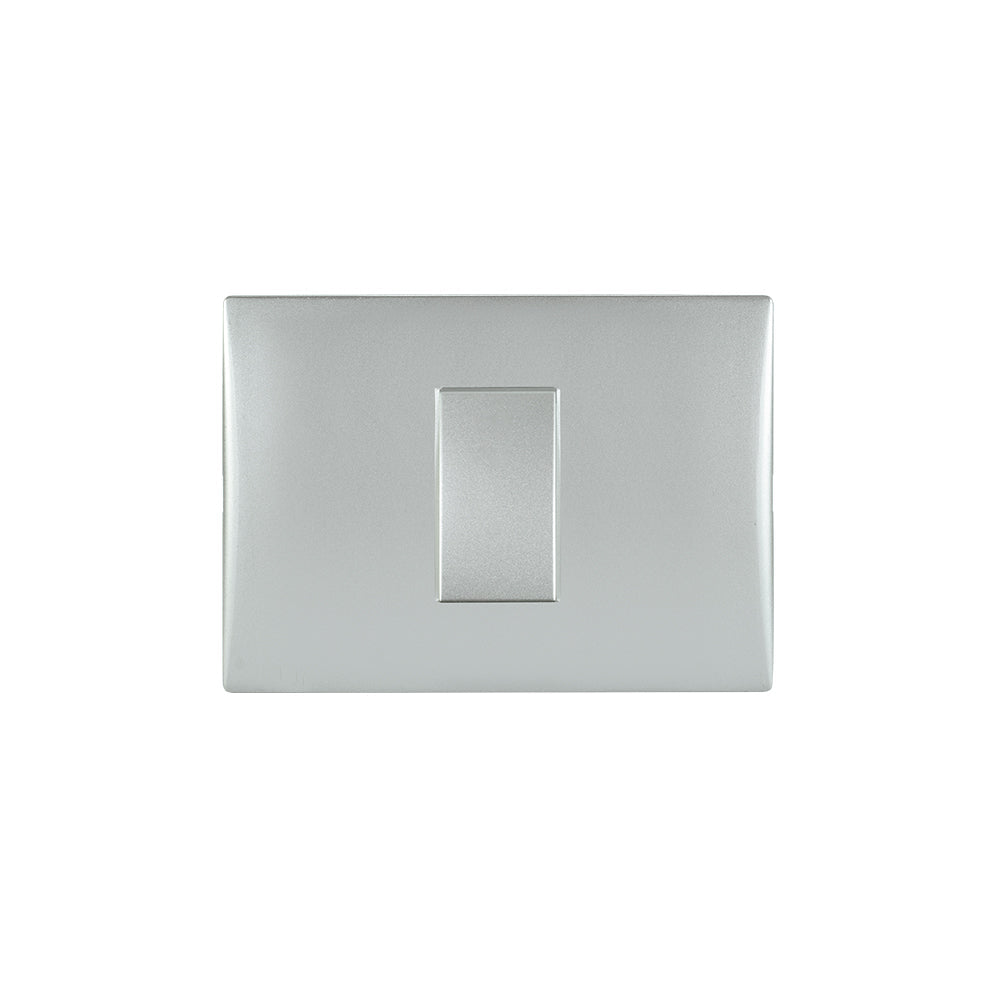 INTERRUPTOR ANDES SIMPLE 9/12 10A 250V SILVER ARMADO