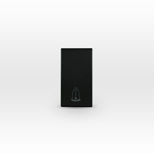 MÓDULO PULSADOR TIMBRE ANDES 10A 250V BLACK