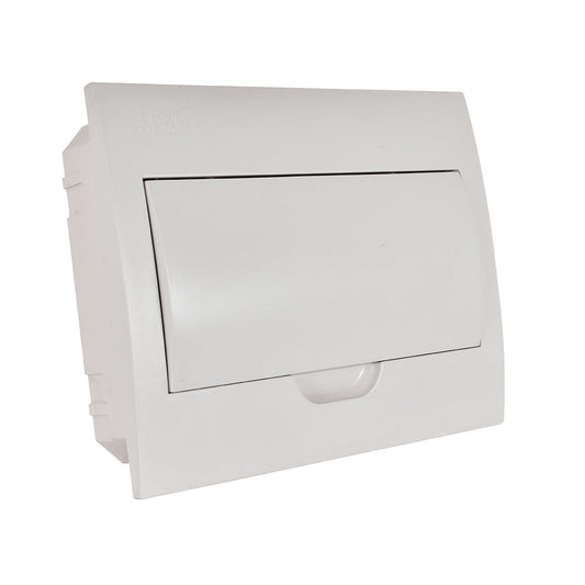 TABLERO EMBUTIDO 12 POLOS TAPA BLANCA LIBRE DE HALÓGENO IP41