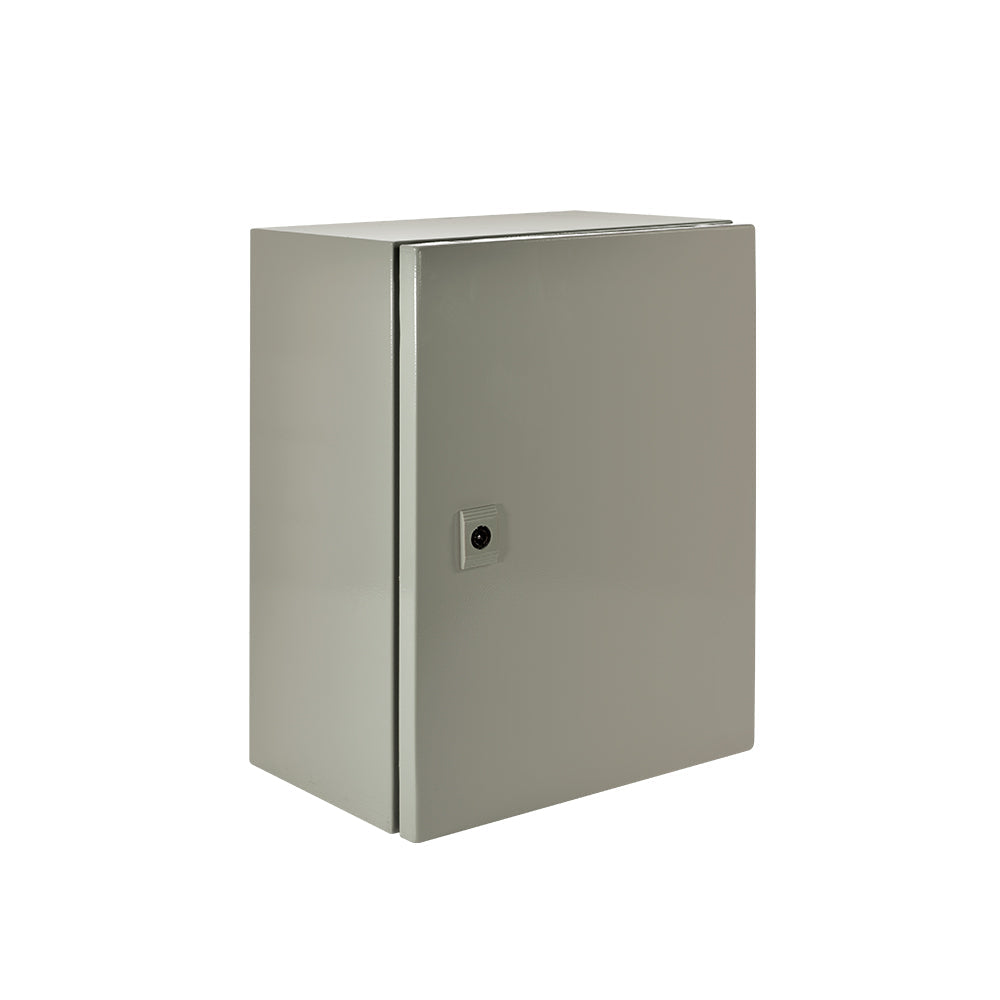 Gabinete metálico IP65, 1 puerta, 400x300x200mm. RAL 7035 NUEVO
