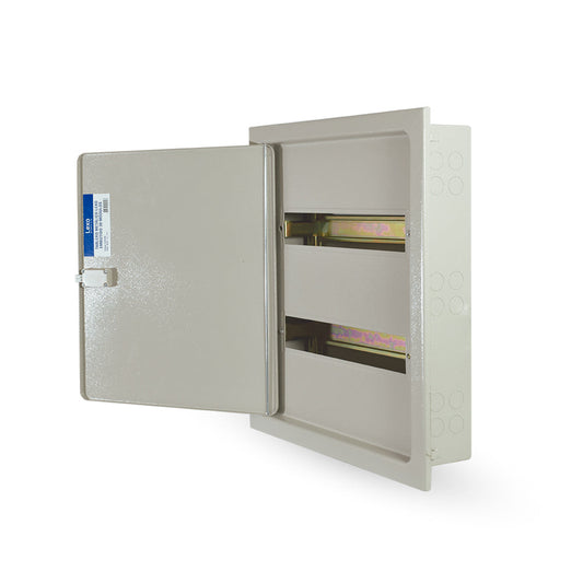 TABLERO METÁLICO EMBUTIDO 30 MÓDULOS