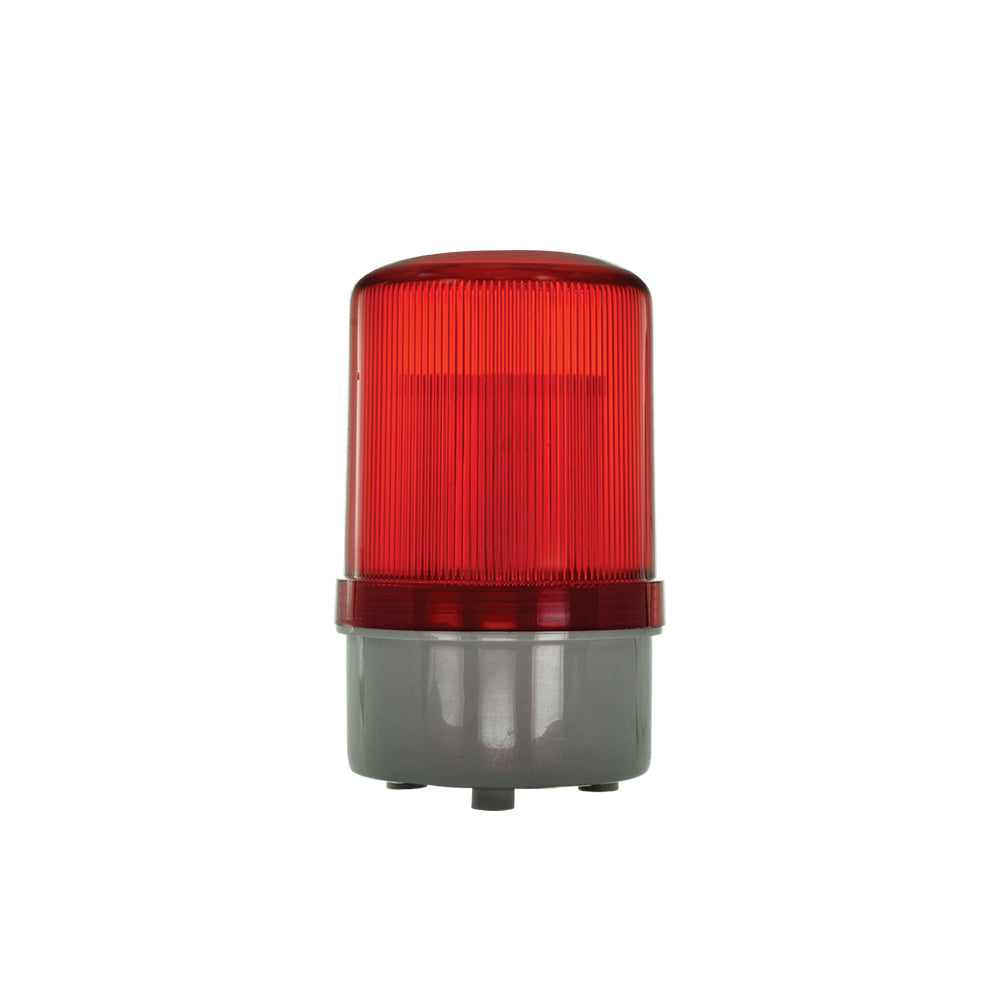 BALIZA GIRATORIA LED ROJA 220V