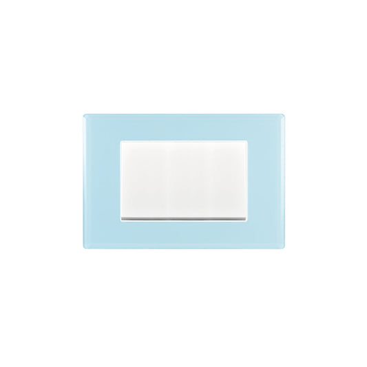 INTERRUPTOR SIMPLE CRYSTAL 9/12 TECLON 73 MM 10A 250V SKY ARMADO