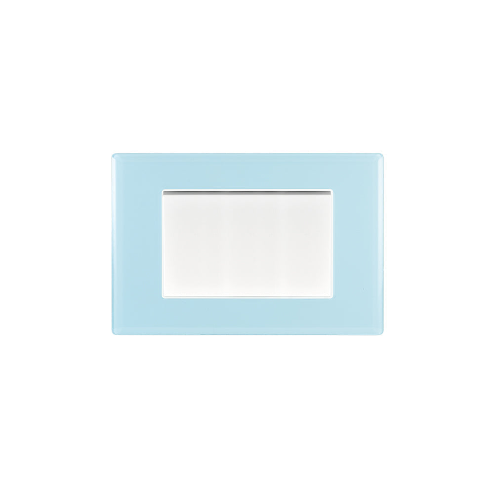 INTERRUPTOR SIMPLE CRYSTAL 9/24 TECLON 73MM 10A 250V CRYSTAL SKY ARMADO