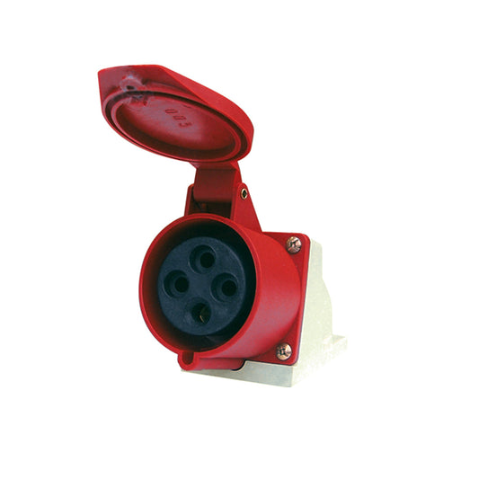 ENCHUFE HEMBRA SOBREPUESTA 32A 3P+T 380V IP44