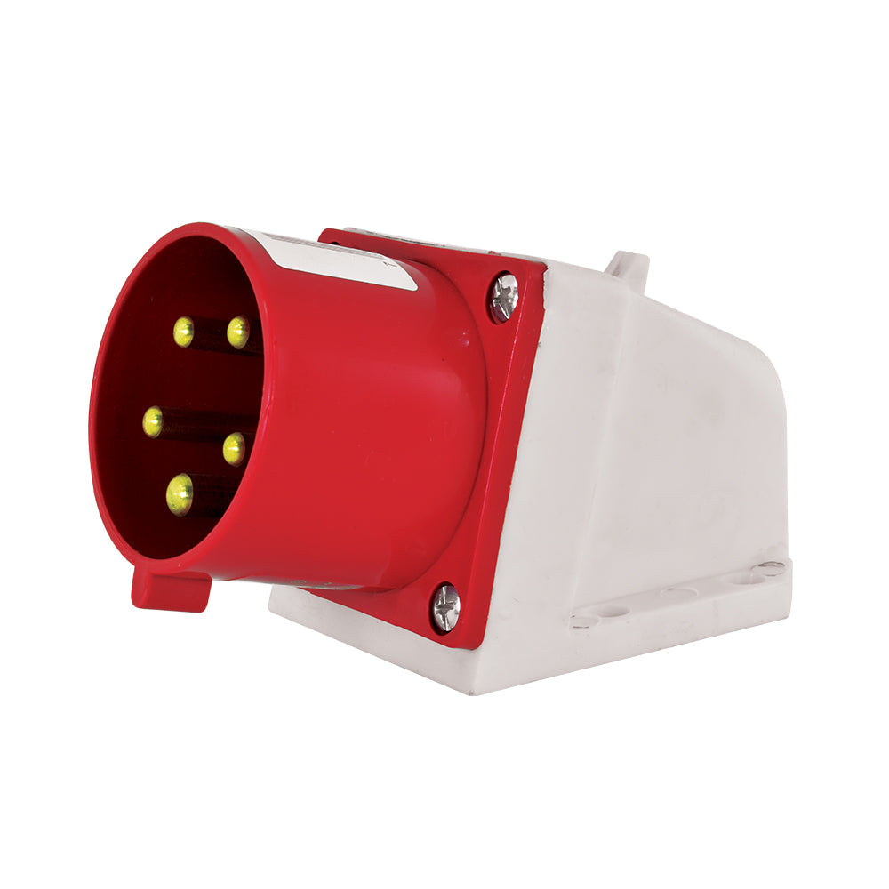 ENCHUFE MACHO SOBREPUESTO 32A 3P+N+T 380V IP44