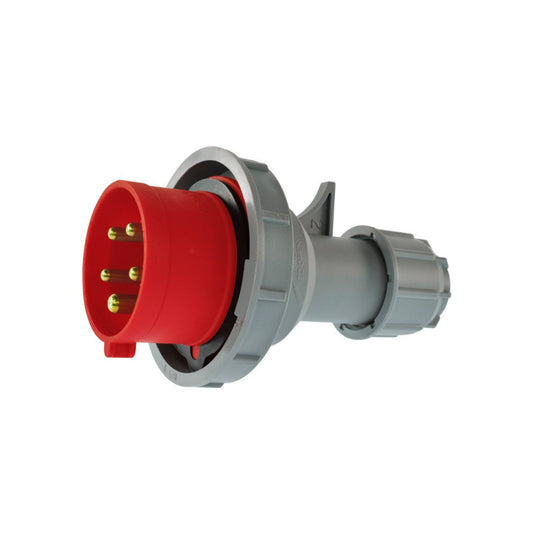 ENCHUFE MACHO VOLANTE 32A 3P+N+ T 380V IP67