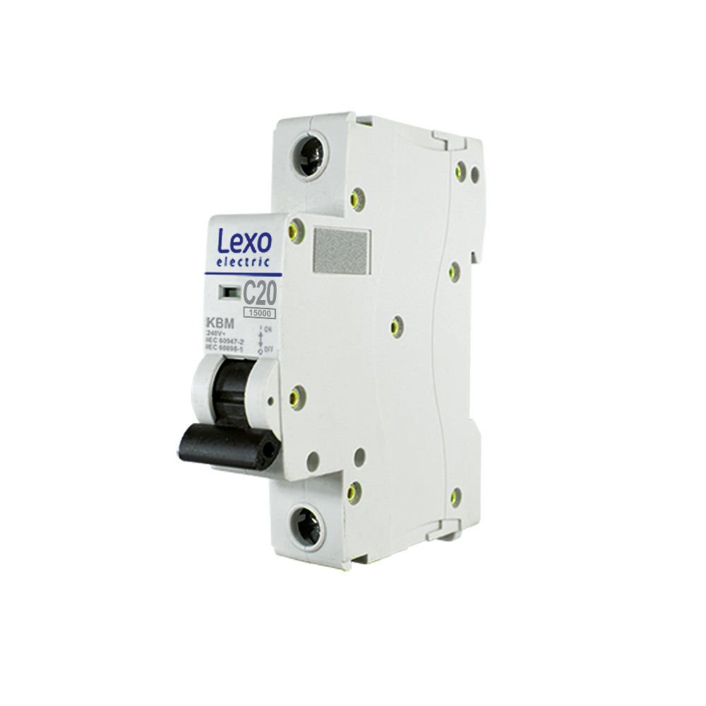 INTERRUPTOR AUTOMÁTICO 1X20A CURVA C 15KA