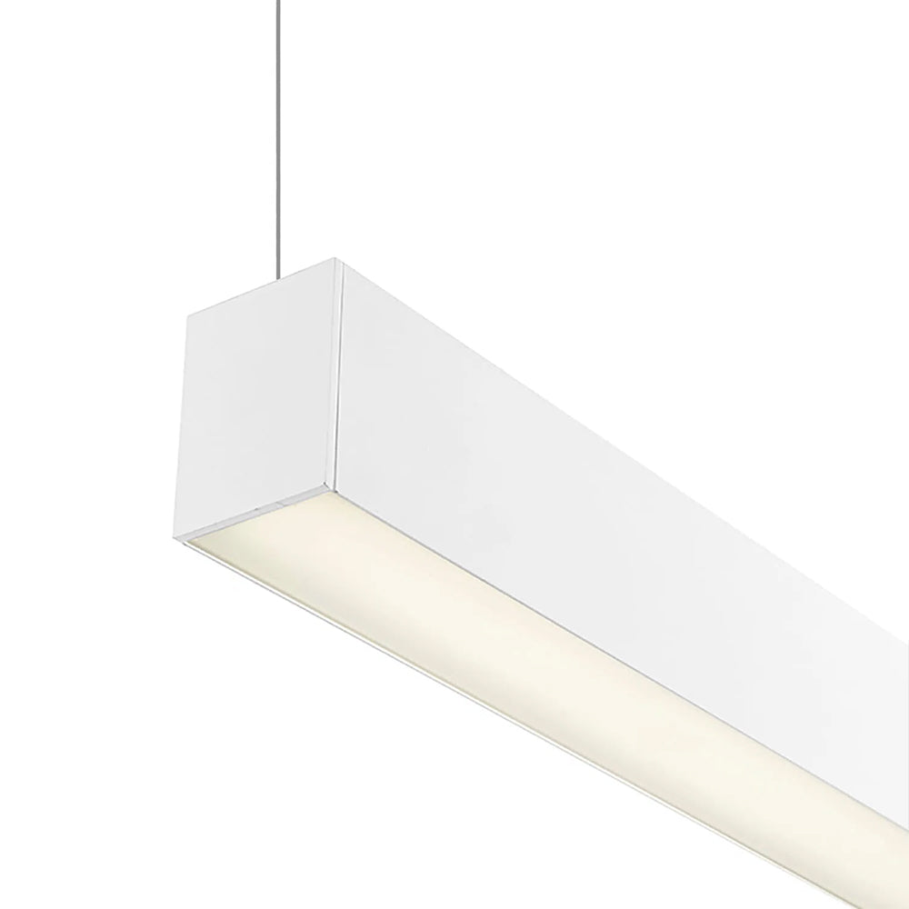 LUMINARIA COLGANTE OFICINA RECTANGULAR 20W 6500K BLANCO