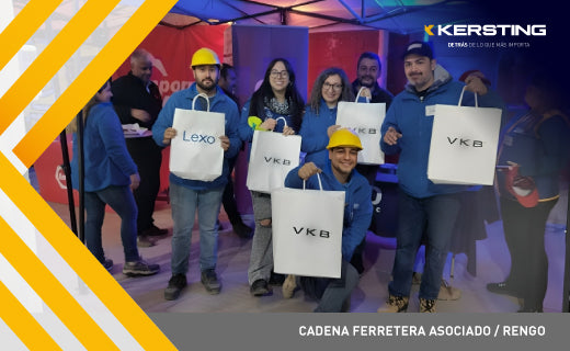 Kersting presente en la feria de la Cadena Ferretera Asociados de Rengo