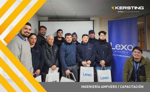 Kersting y Lexo Electric capacitan al equipo de Ingeniería Ampuero