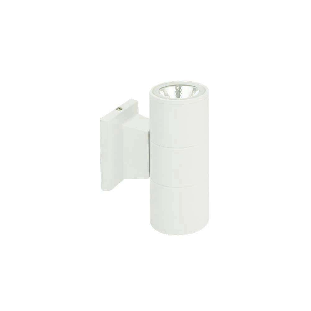 APLIQUE DE PARED CILINDRICO LED INTEGRADO 2X5W 3000K BLANCO