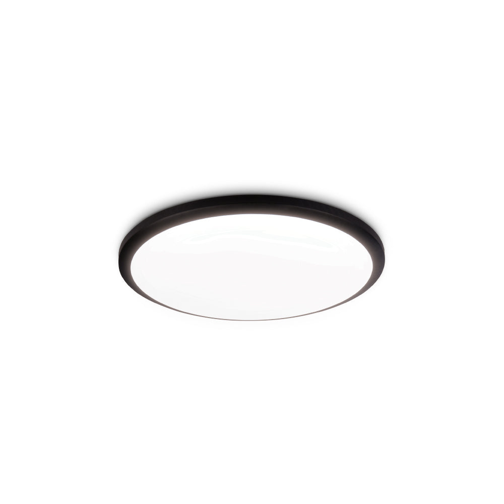 PLAFON LED CIRCULAR 30W 6500K NEGRO