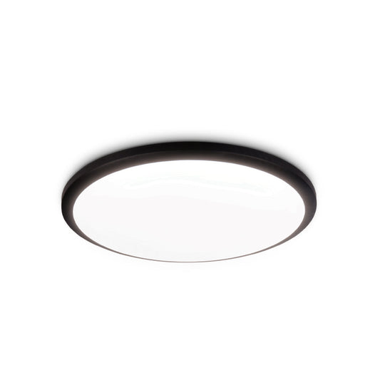 PLAFON LED CIRCULAR 72W 6500K NEGRO