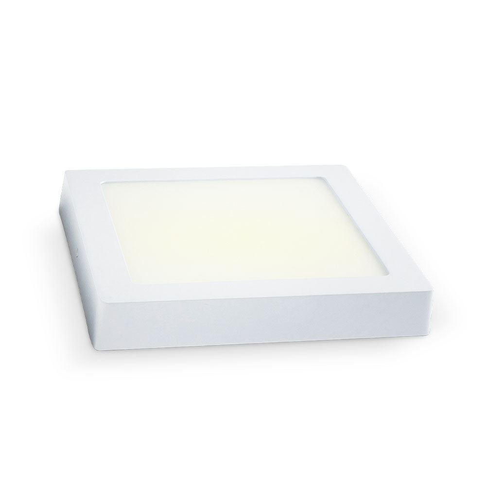 PANEL LED CUADRADO SOBREPUESTO 18W 3000K