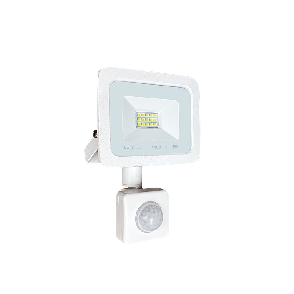 REFLECTOR LED 10W CON SENSOR BLANCO 6500K IP65