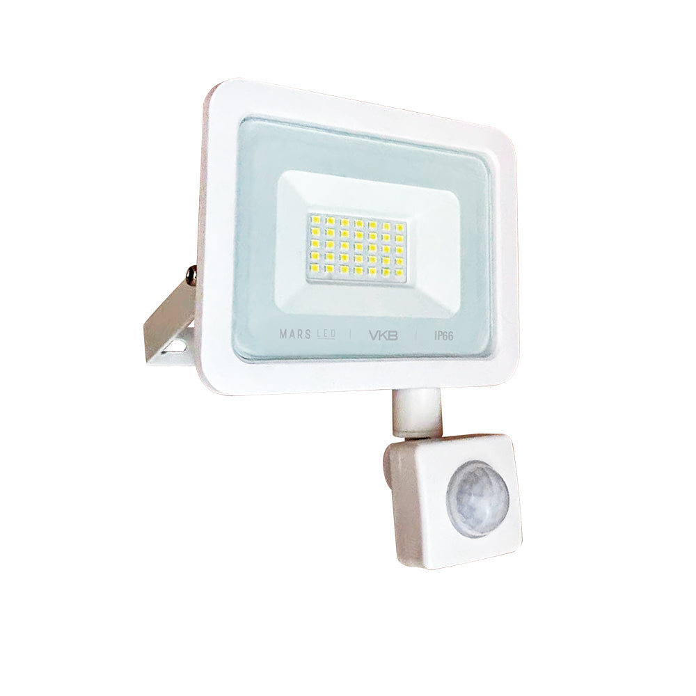 REFLECTOR LED 20W CON SENSOR BLANCO 6500K IP65