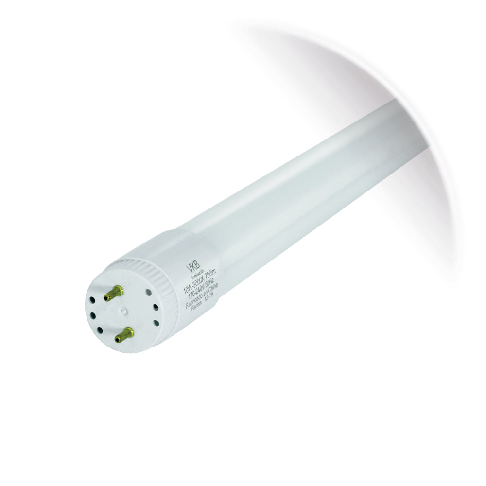 TUBO LED VIDRIO 10W 3000K