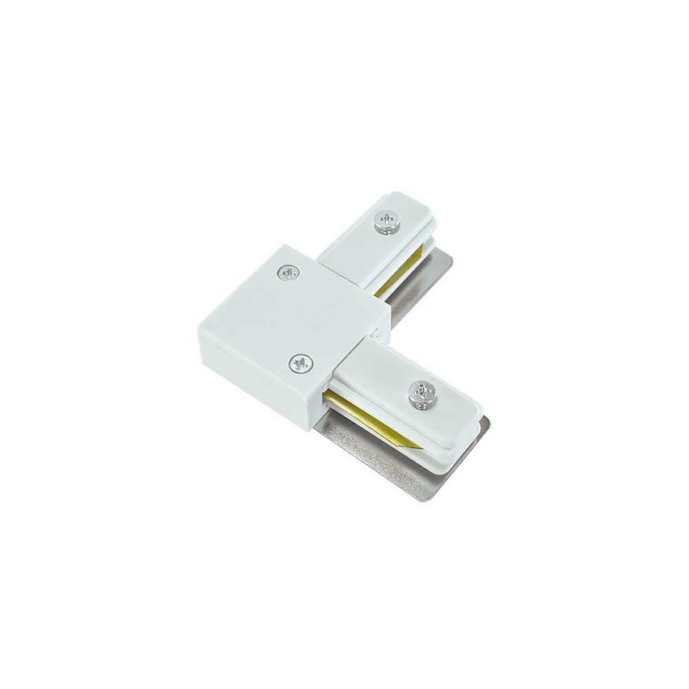 CONECTOR PARA RIEL TIPO L BLANCO