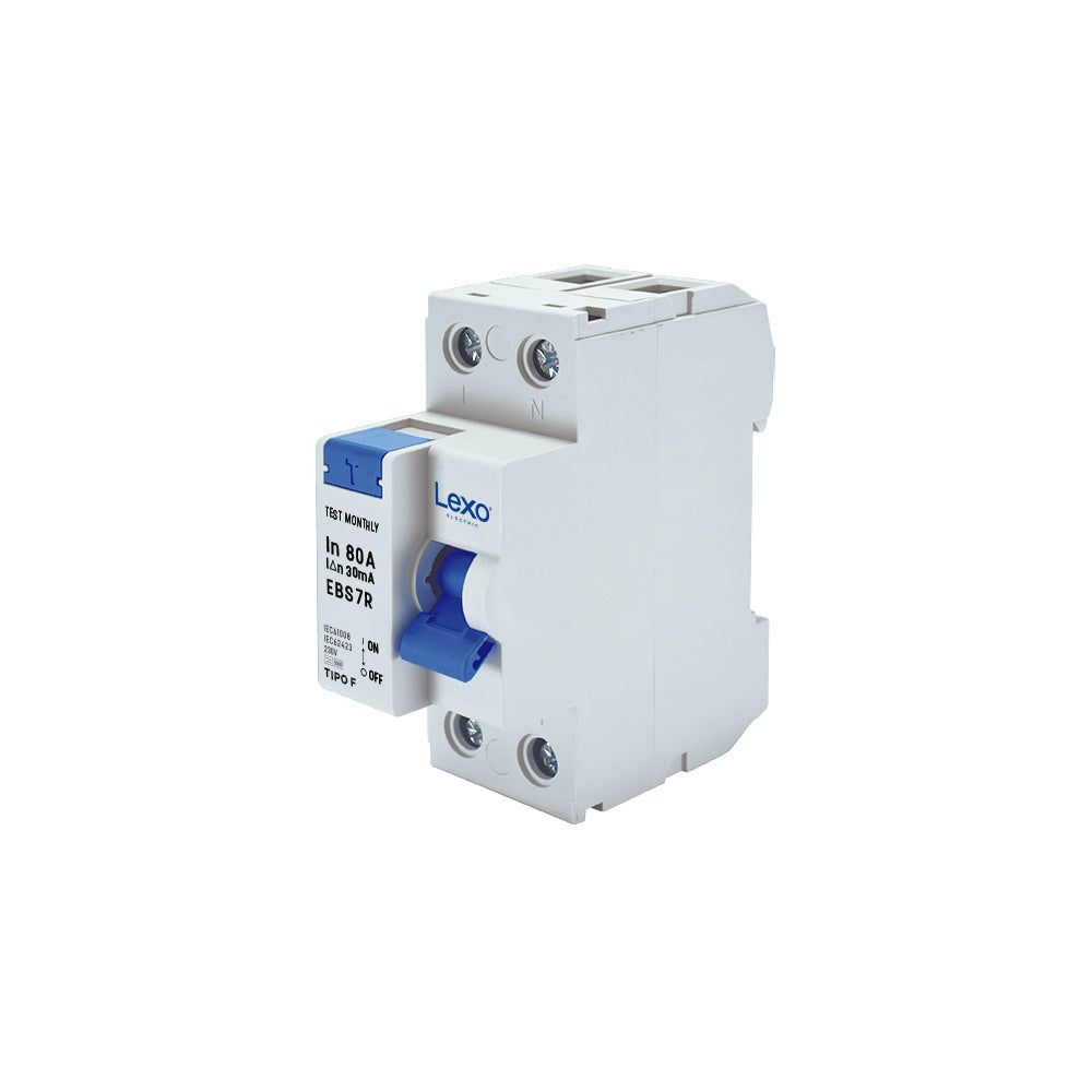Interruptor diferencial 2X80A 30mA tipo F