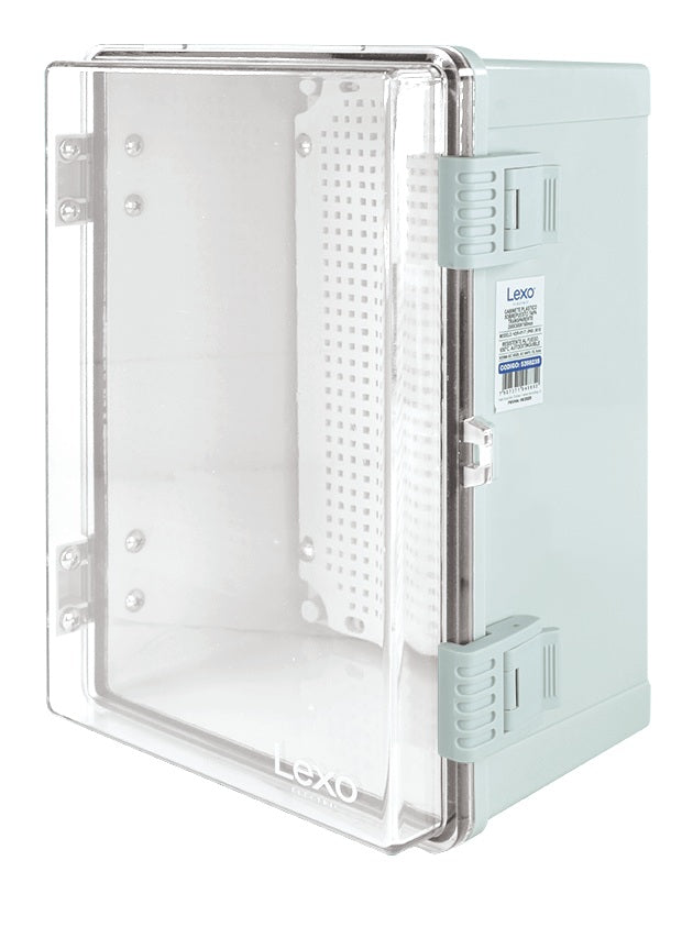 GABINETE PLASTICO SOBREPUESTO TAPA TRANSPARENTE 200X300X160cm  IP65
