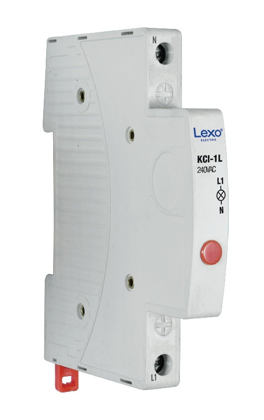 LUZ PILOTO ROJA MEDIO MEDULO RIEL DIN