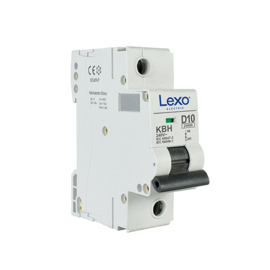 Interruptor automático 1X40A curva D 25kA