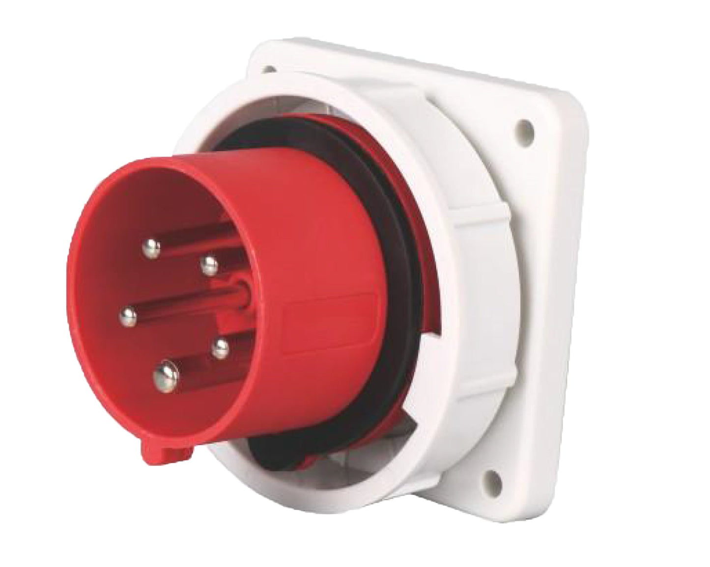 Enchufe industrial macho sobrepuesto IP67 380V 16A 3P+N+T