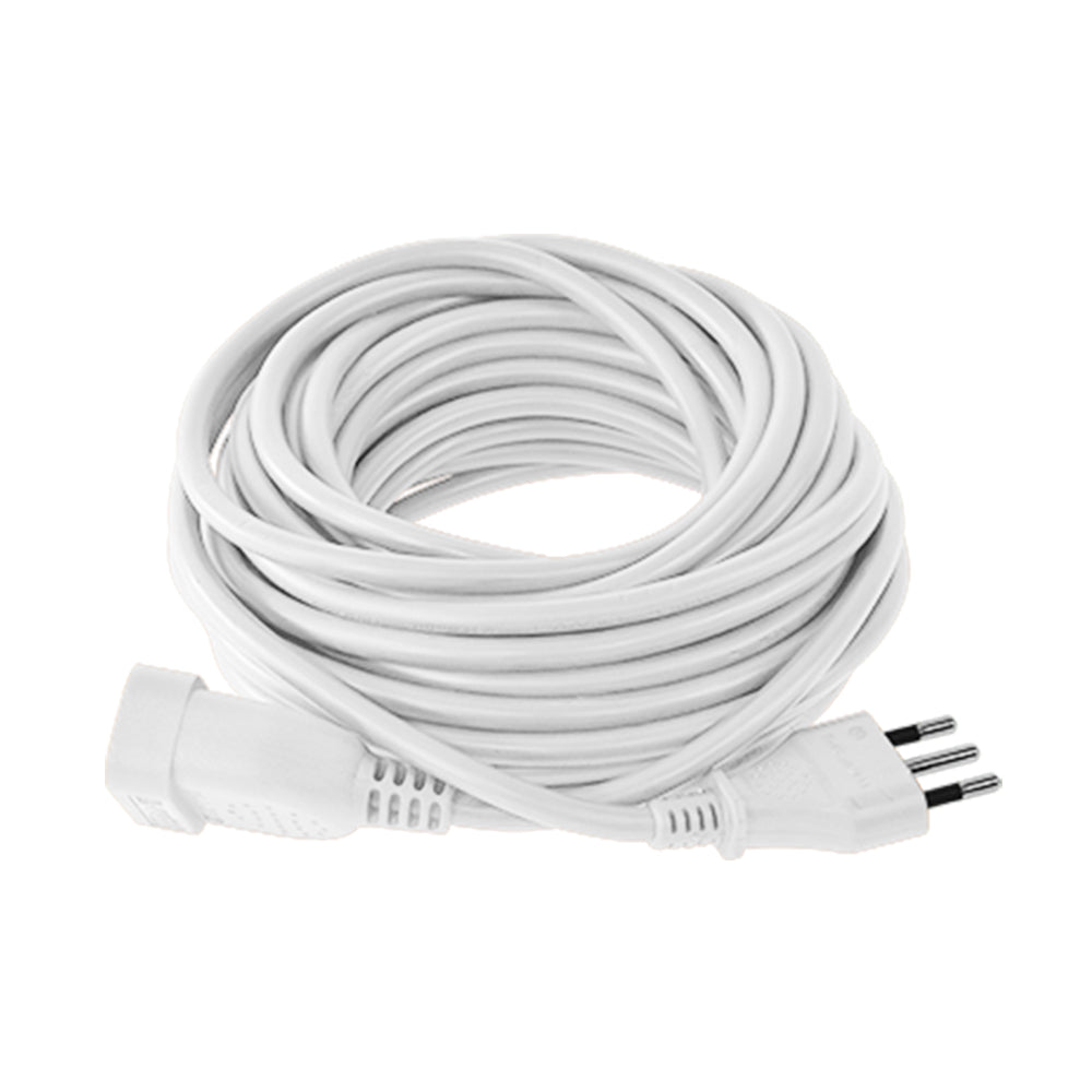 CABLE EXTENSION 10A 2P+T 10 METROS BLANCO