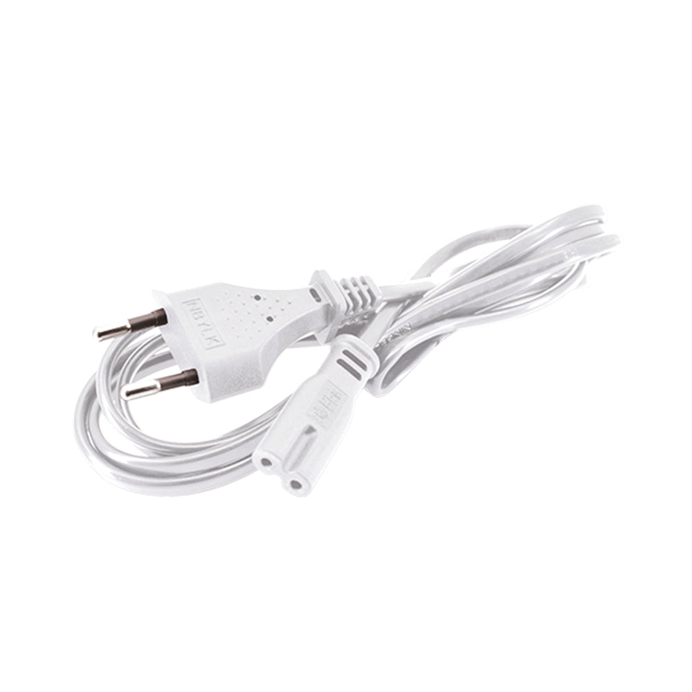 CABLE PODER CORRIENTE TIPO 8 BLANCO