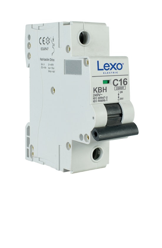 Interruptor automático 1X6A curva C 25kA